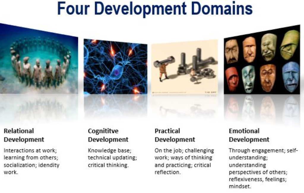 Four domains of learning CareersTalk